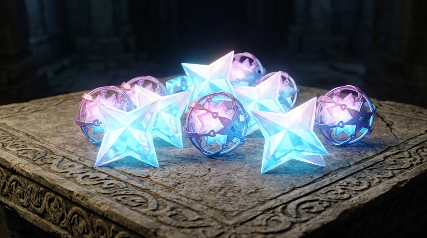 Камни Истока и Переплетающиеся судьбы — главная валюта игры, требующая строгого математического учёта.